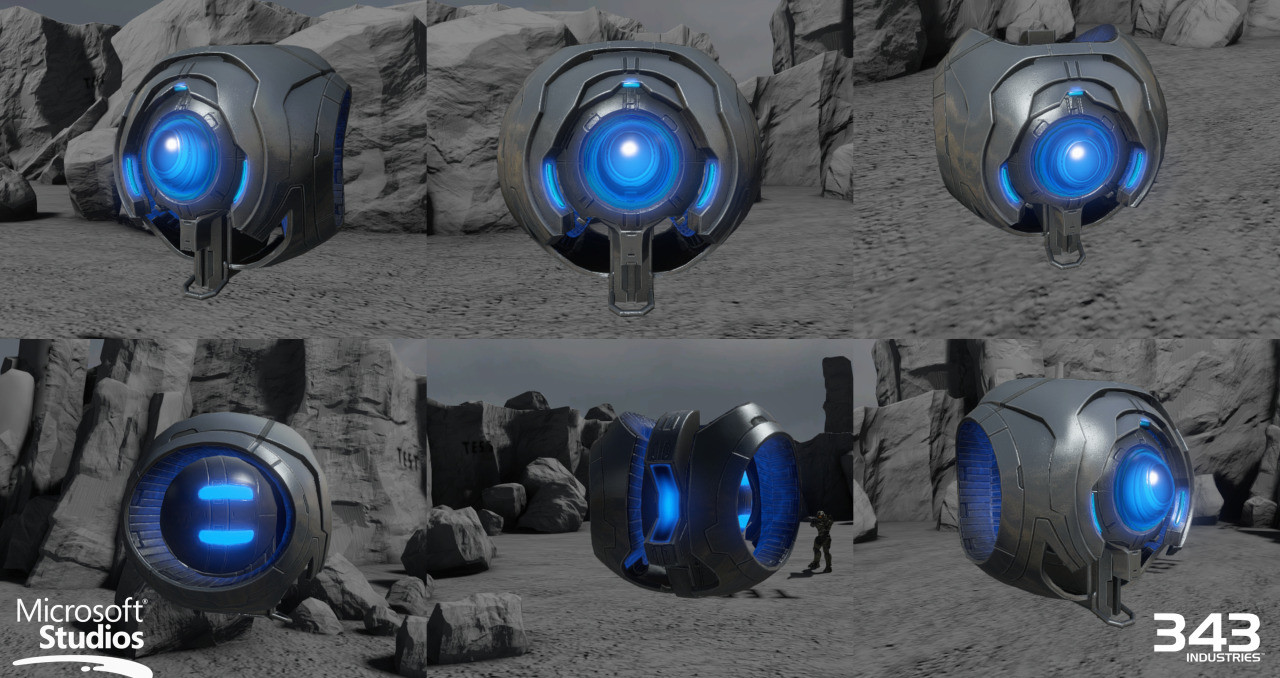 ArtStation Halo 4 Monitor