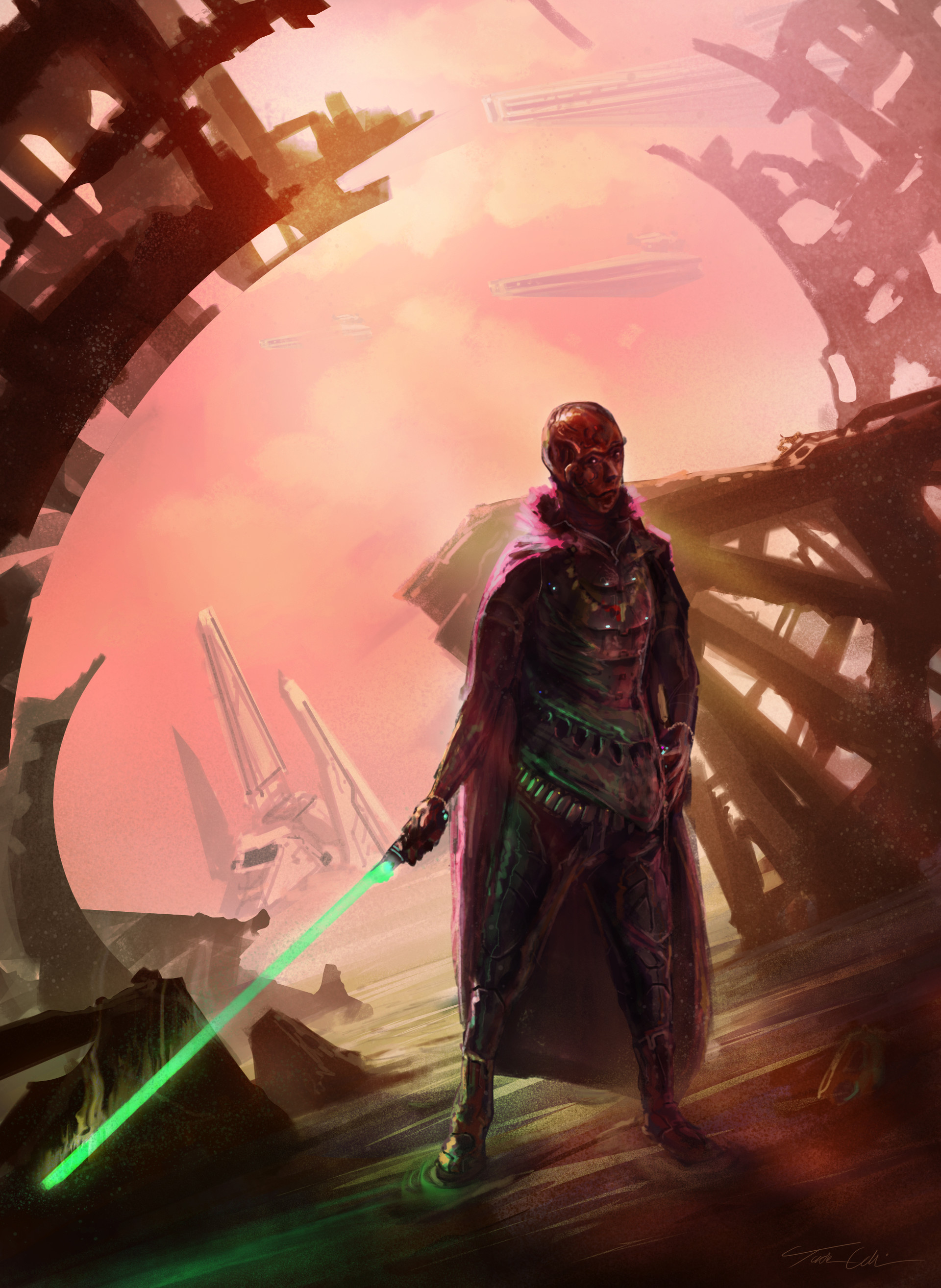 ArtStation - Jedi Warlock