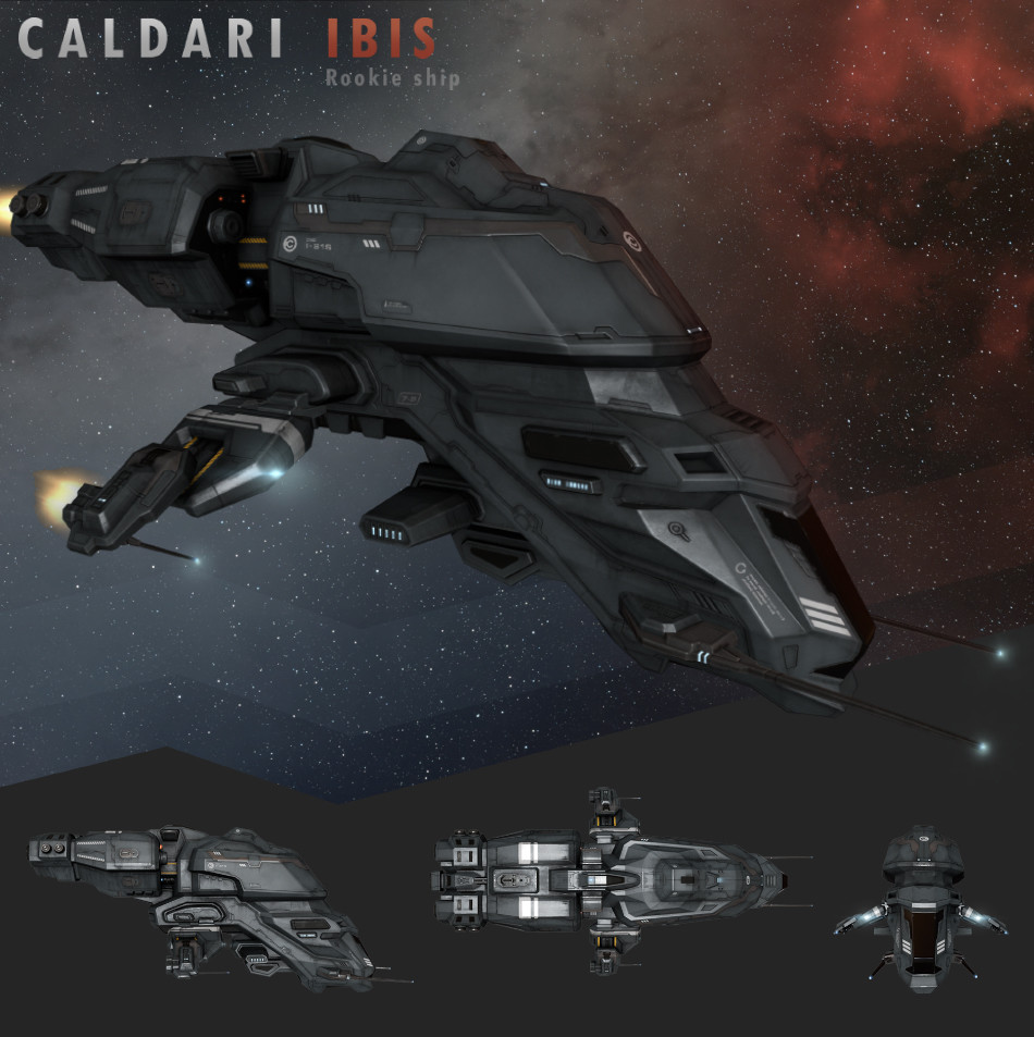 ArtStation - Caldari Ibis