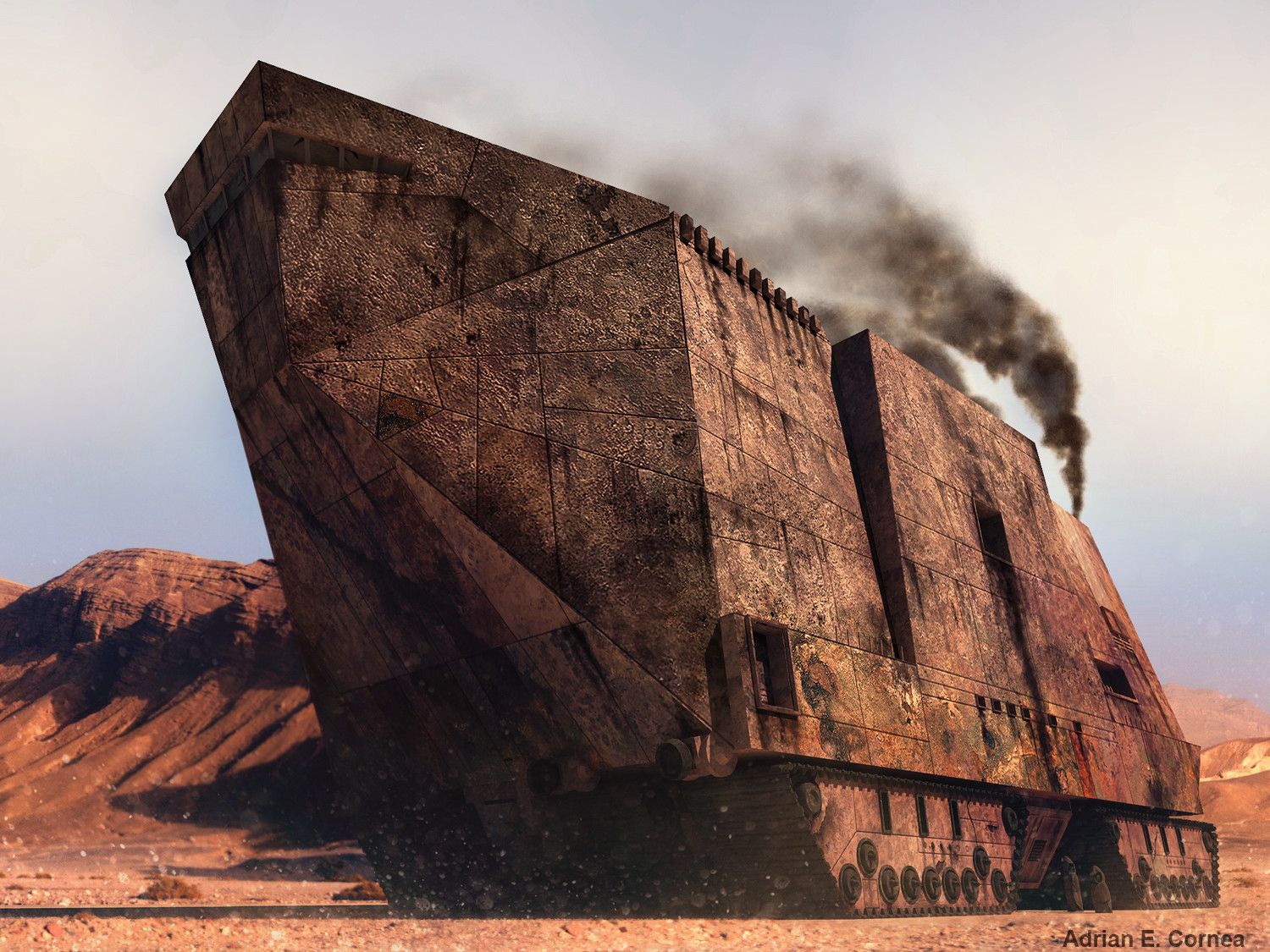 star wars sandcrawler