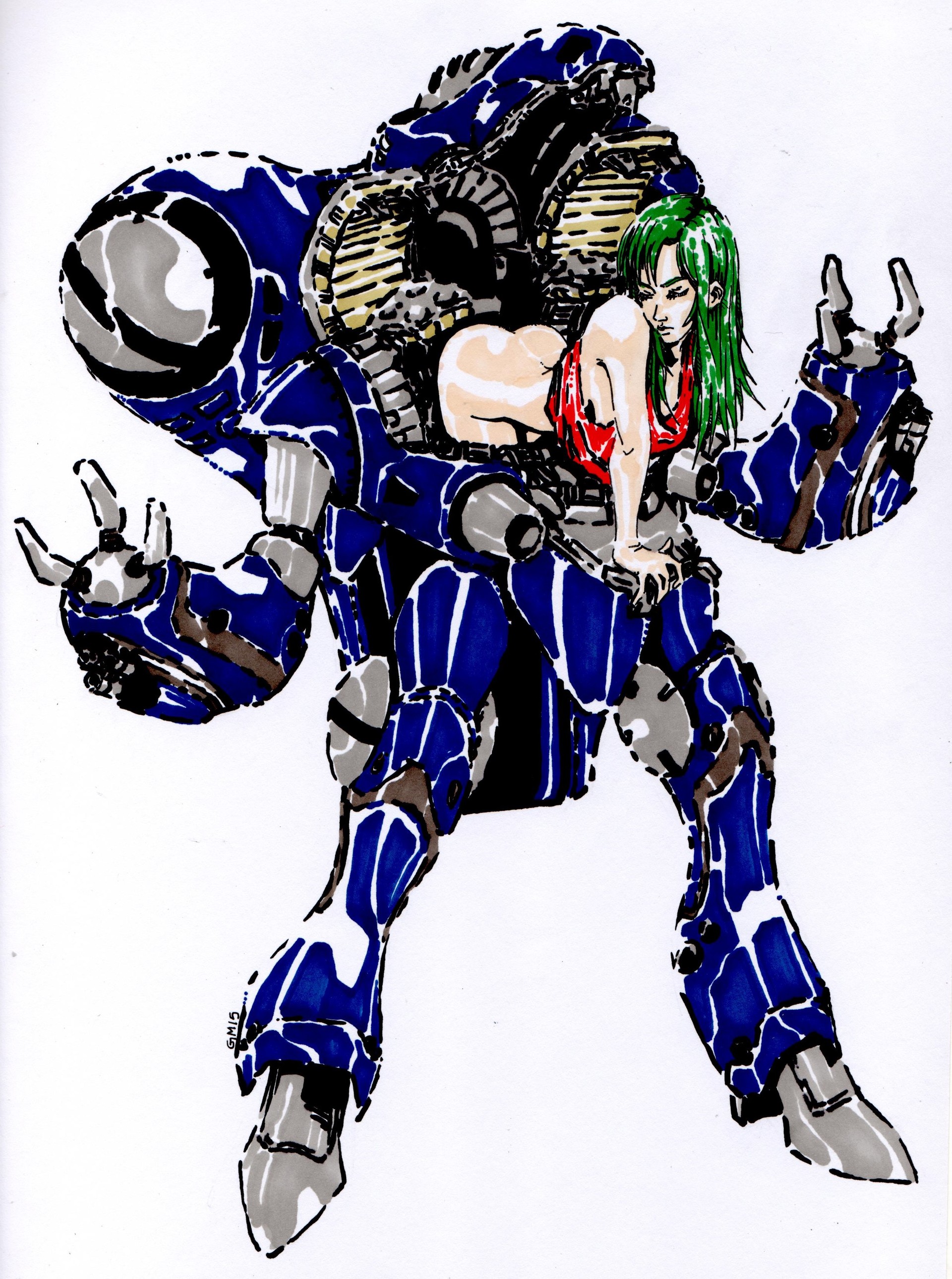 Miriya - Robotech/Macross (Alternate Armor) .