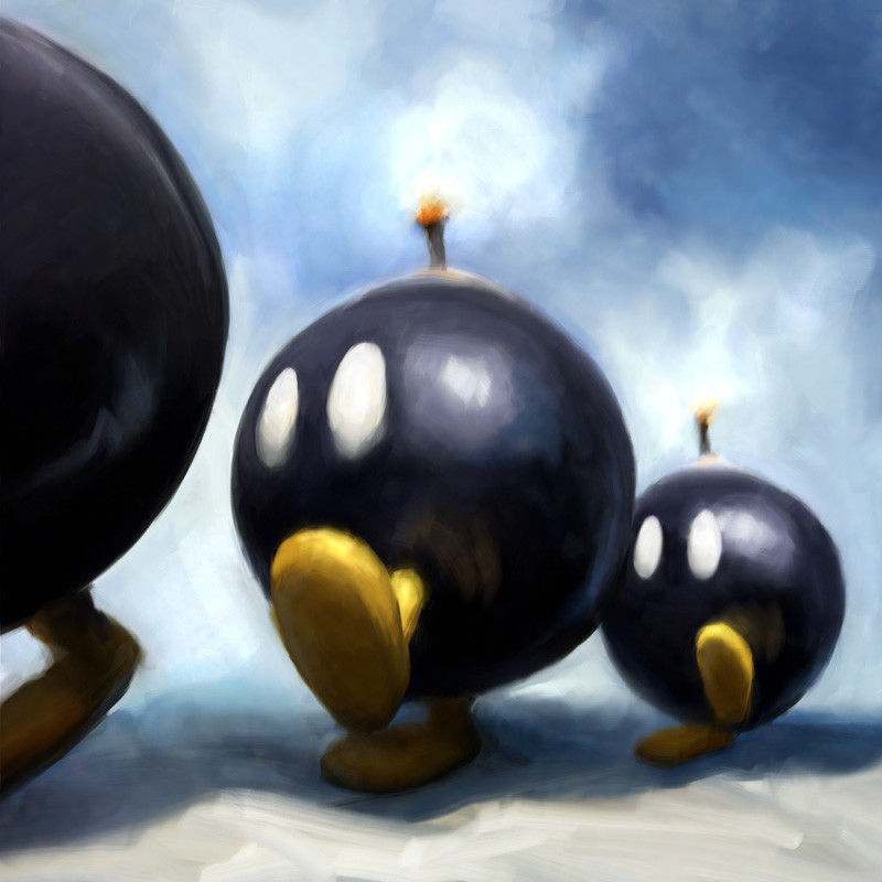 ArtStation - Bob-omb (Fan art)