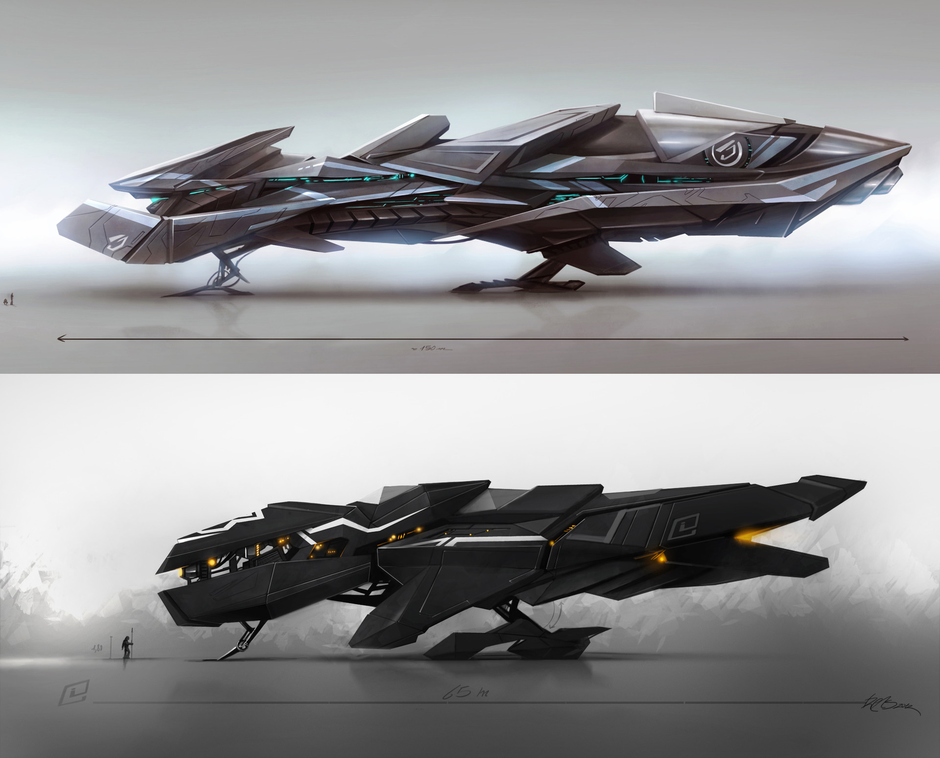 ArtStation - Concept Spaceship