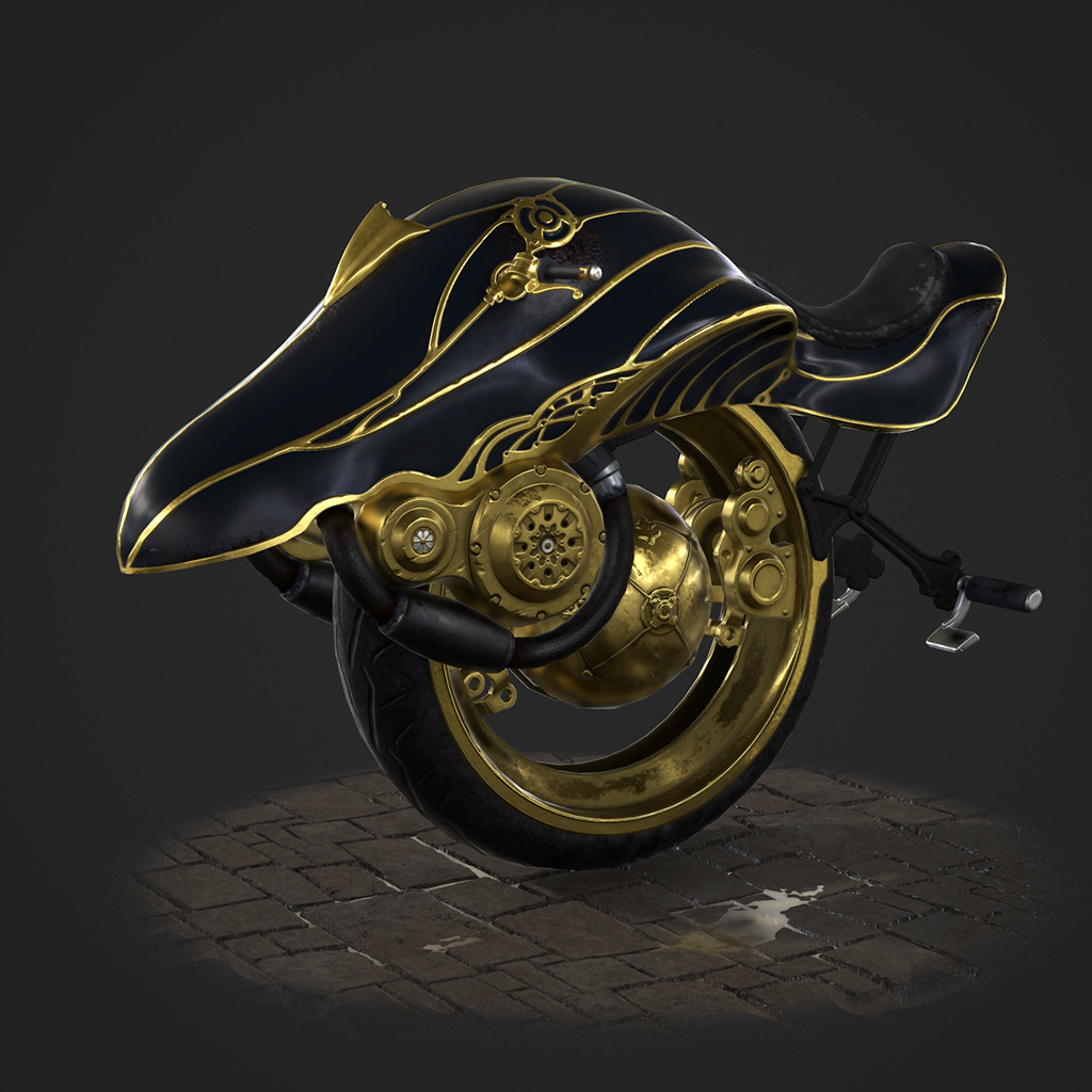 mono wheel motorbike