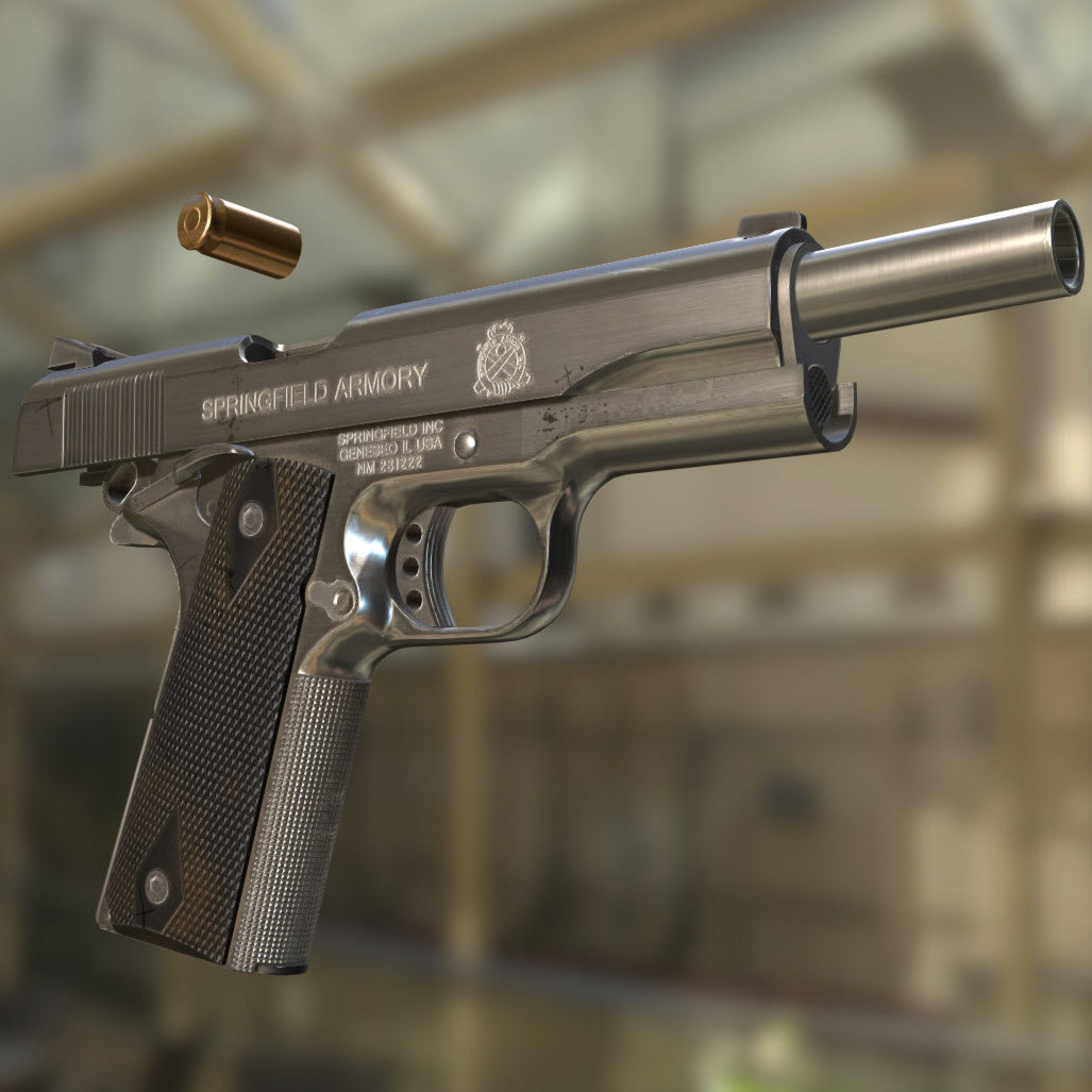 ArtStation - M1911 Functionality Animation