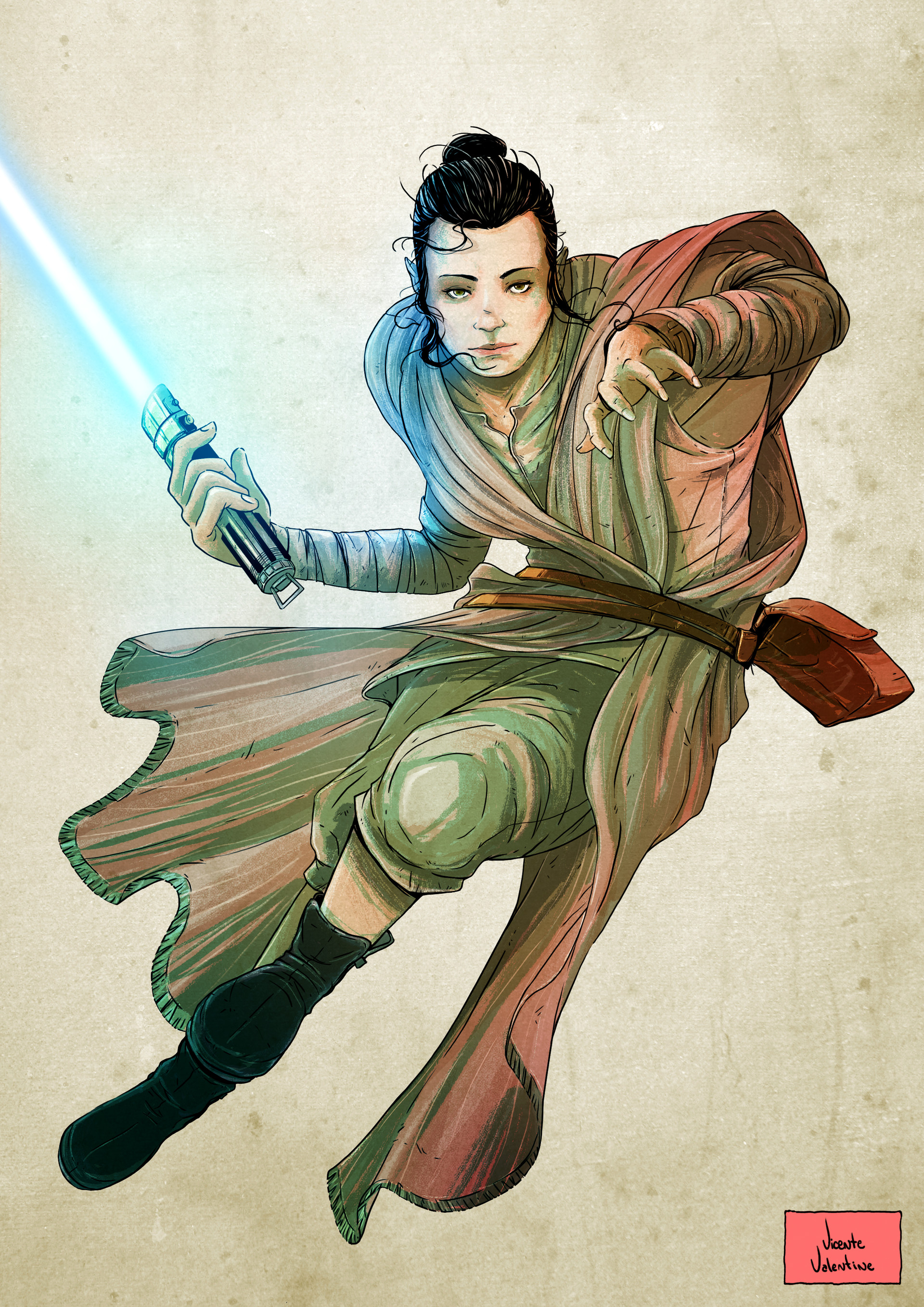 ArtStation - Rey - Fan Art