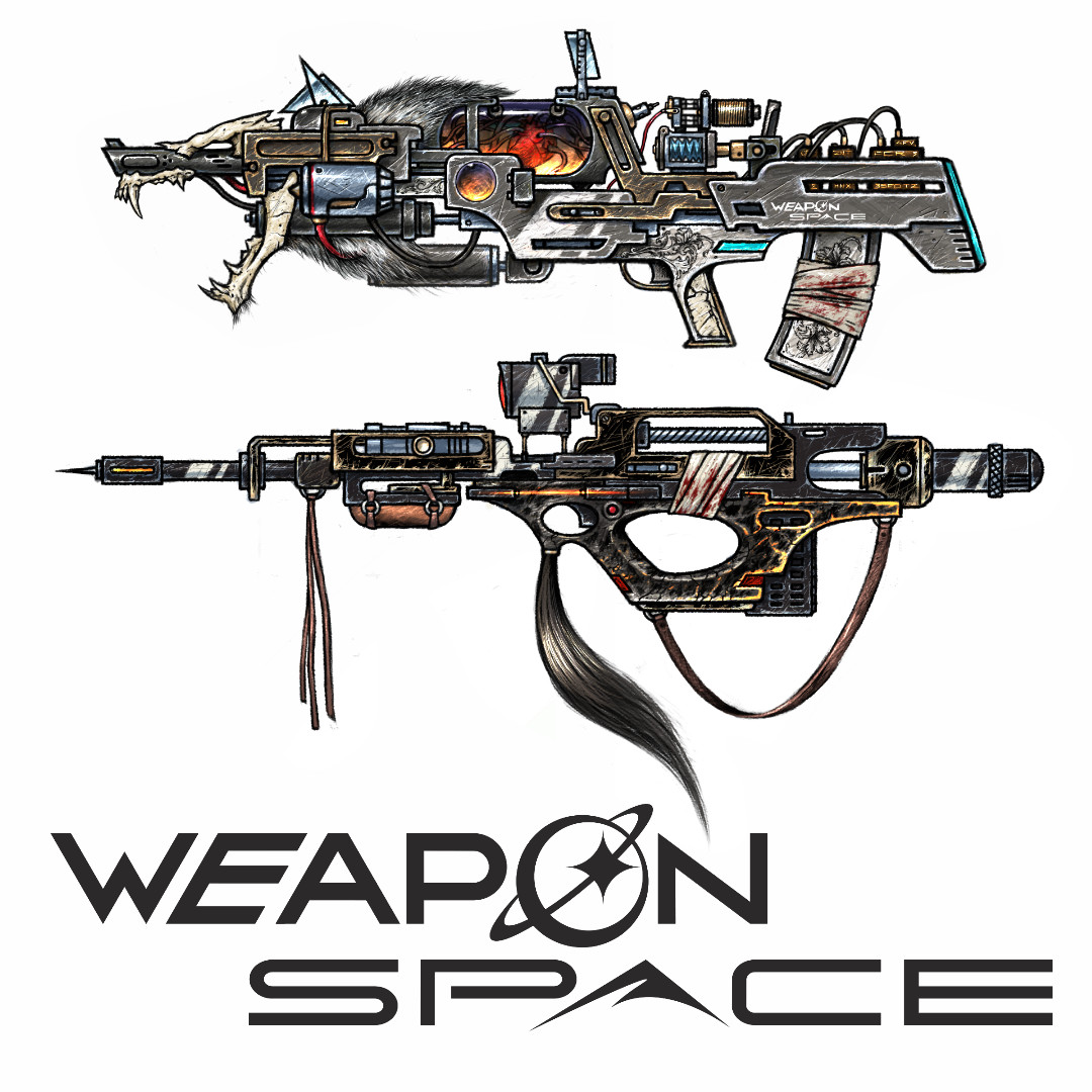 ArtStation - Space weapon