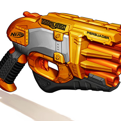 Nerf N-Strike Elite NERF Doomlands 2169 Vagabond Blaster Toy, brinquedo,  fotografia, munição png