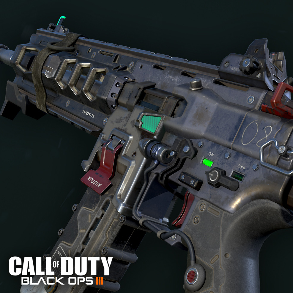 Artstation Black Ops 3 Icr 1 Assault Rifle Ethan Hiley