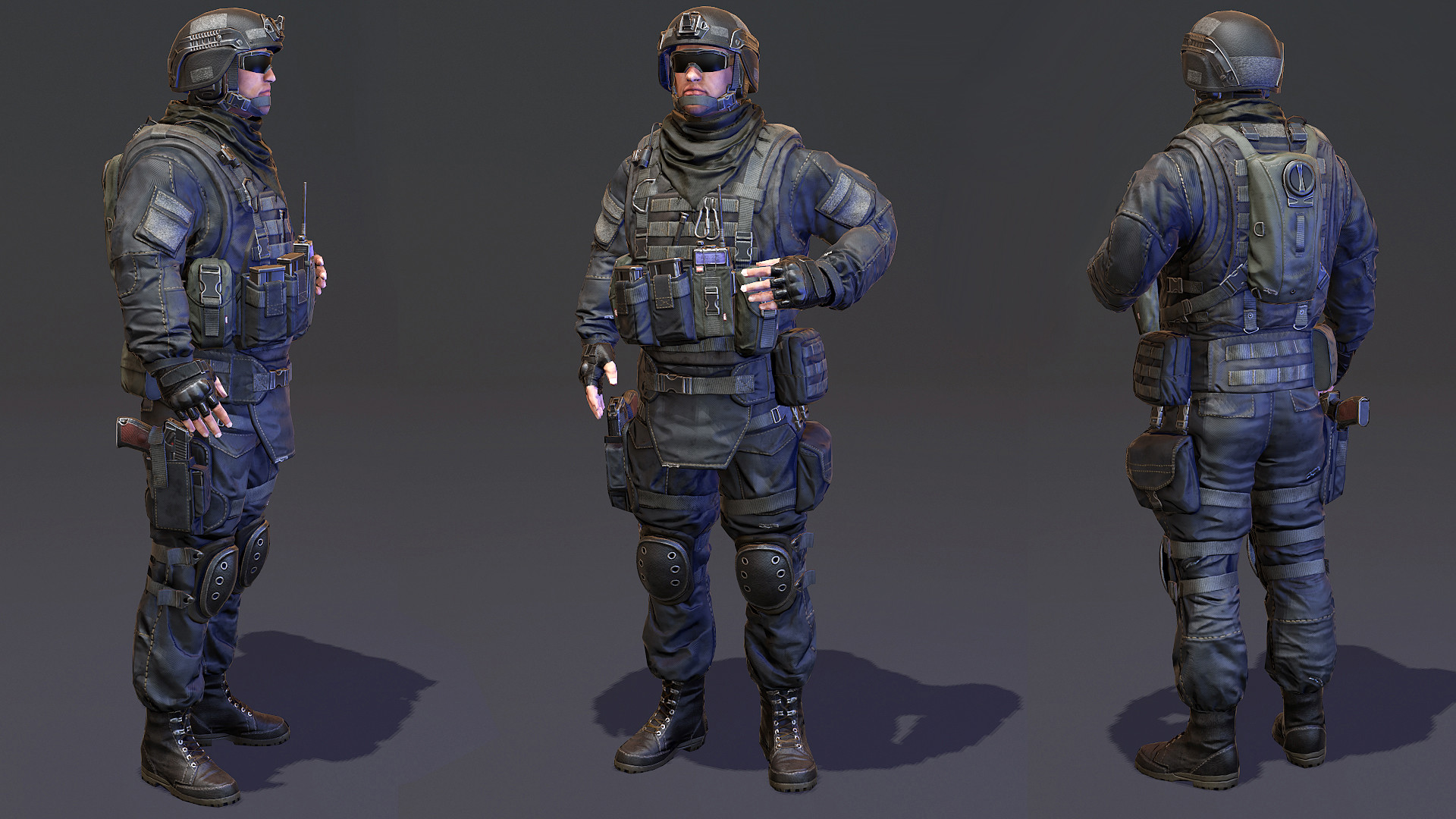 ArtStation - Soldier low poly