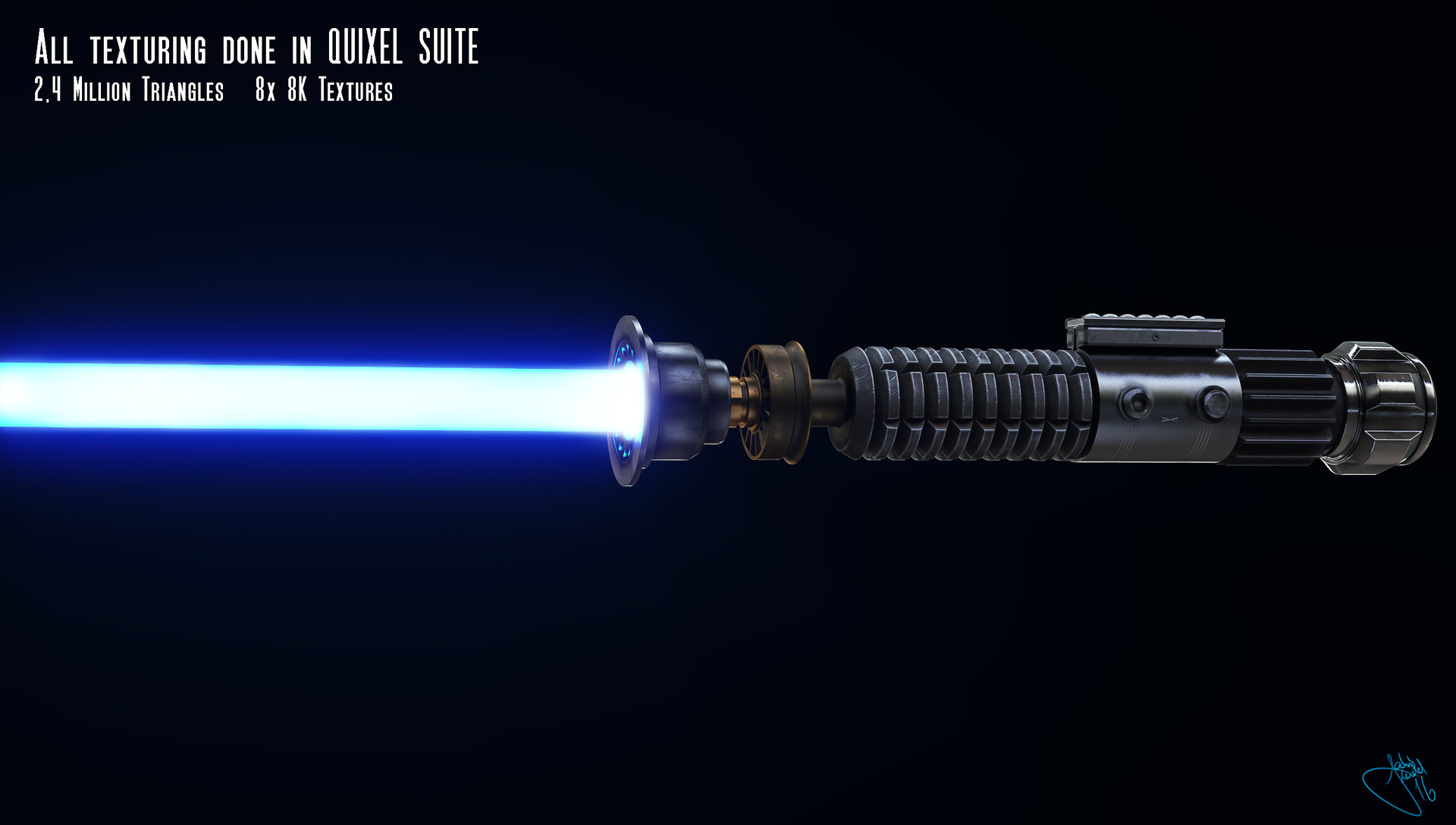 ArtStation - Obi Wan Lightsaber