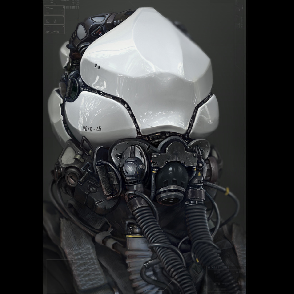 ArtStation - Space pilot mask