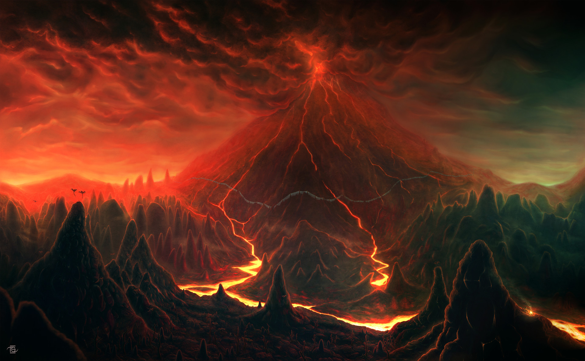 ArtStation - Morrowind: Red Mountain