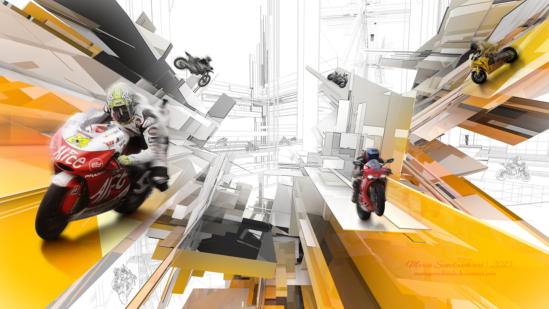 ArtStation - Racing vertical