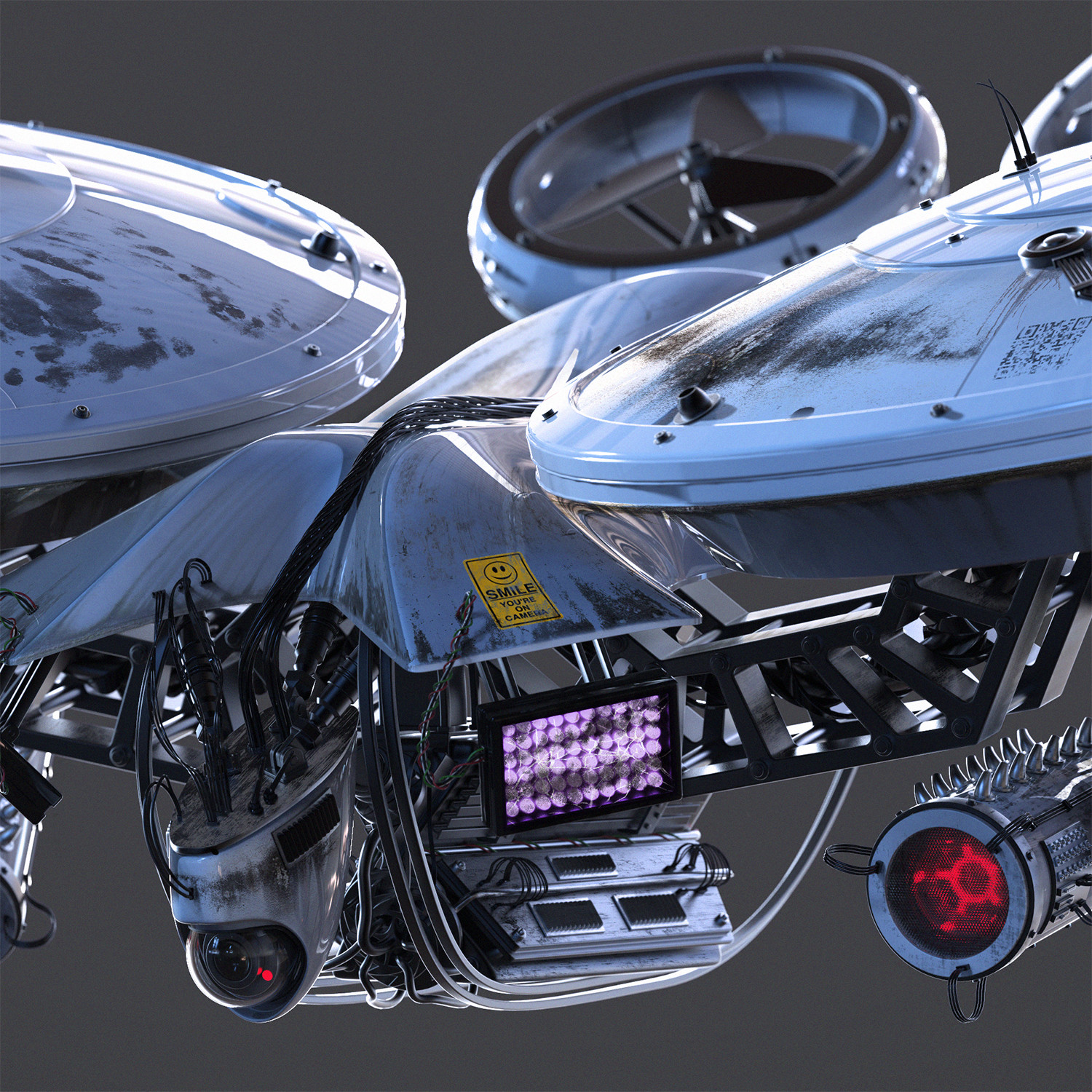 ArtStation - Aerial Drone Concept
