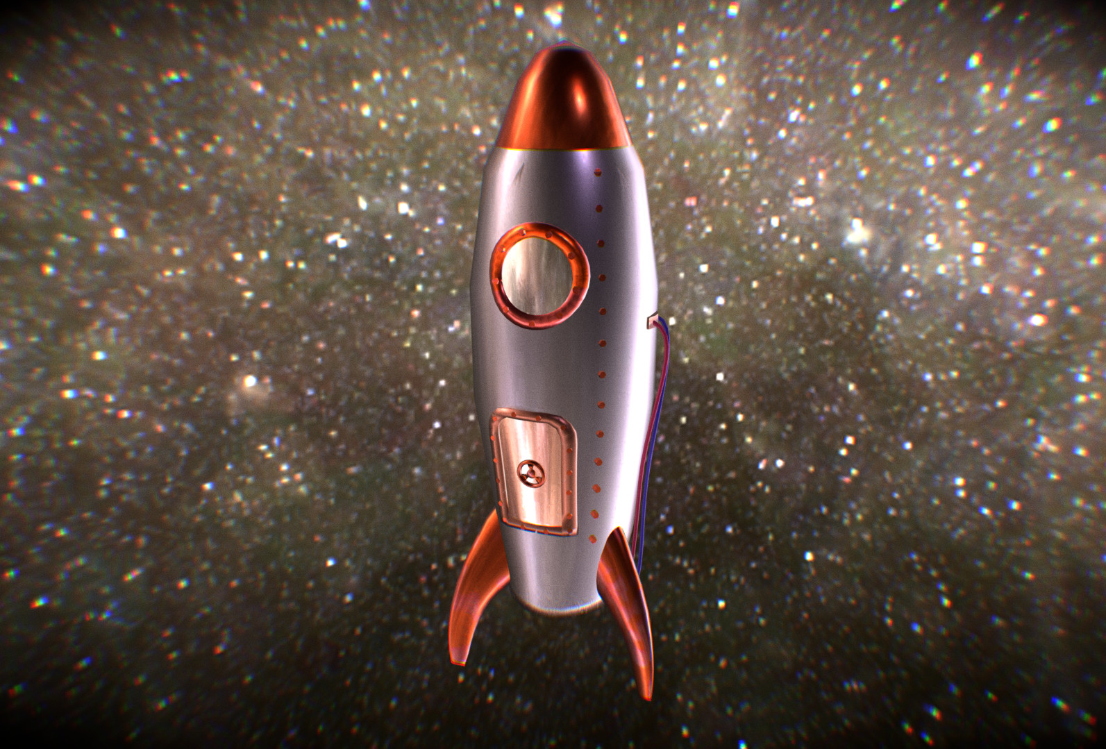 ArtStation - Retro Rocket