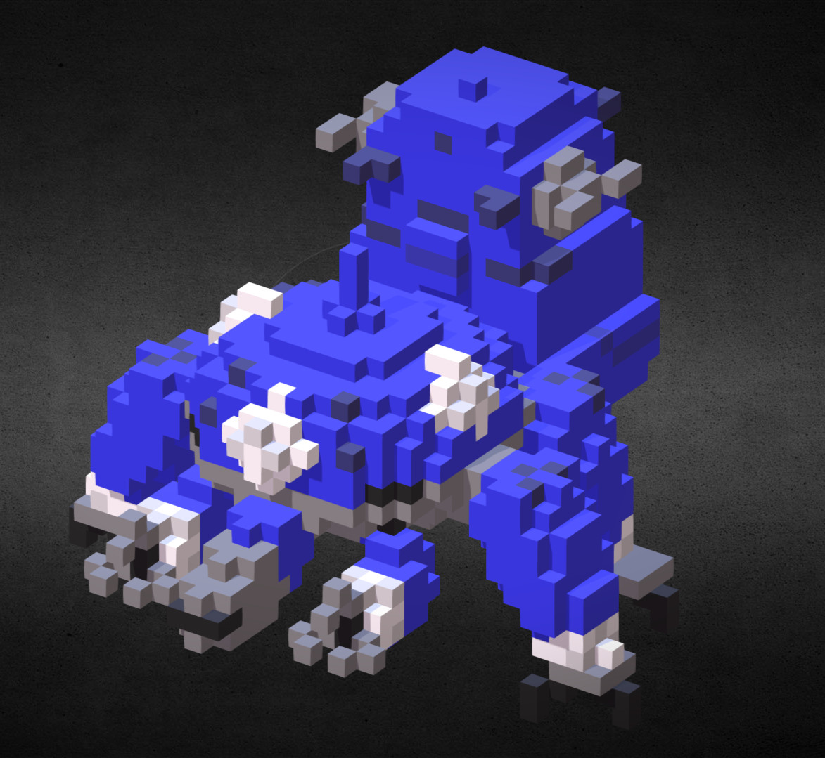 Voxel 3d model