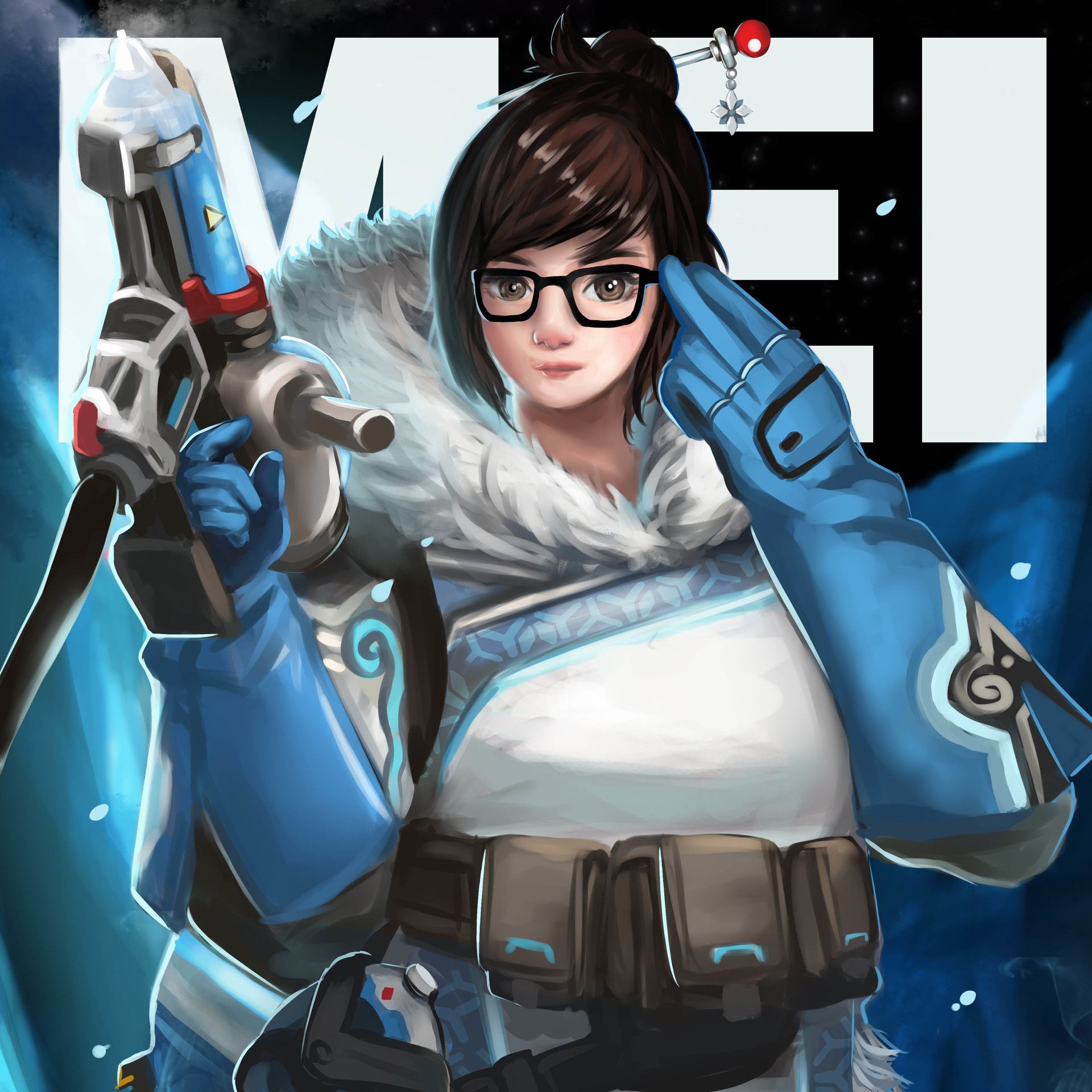 ArtStation - Mei Overwatch