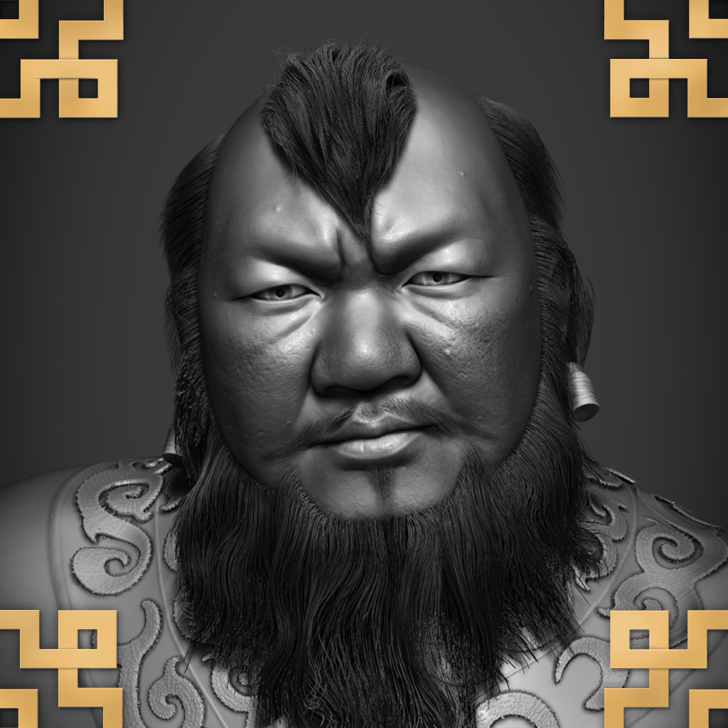 ArtStation - Kublai Khan, Personal WIP