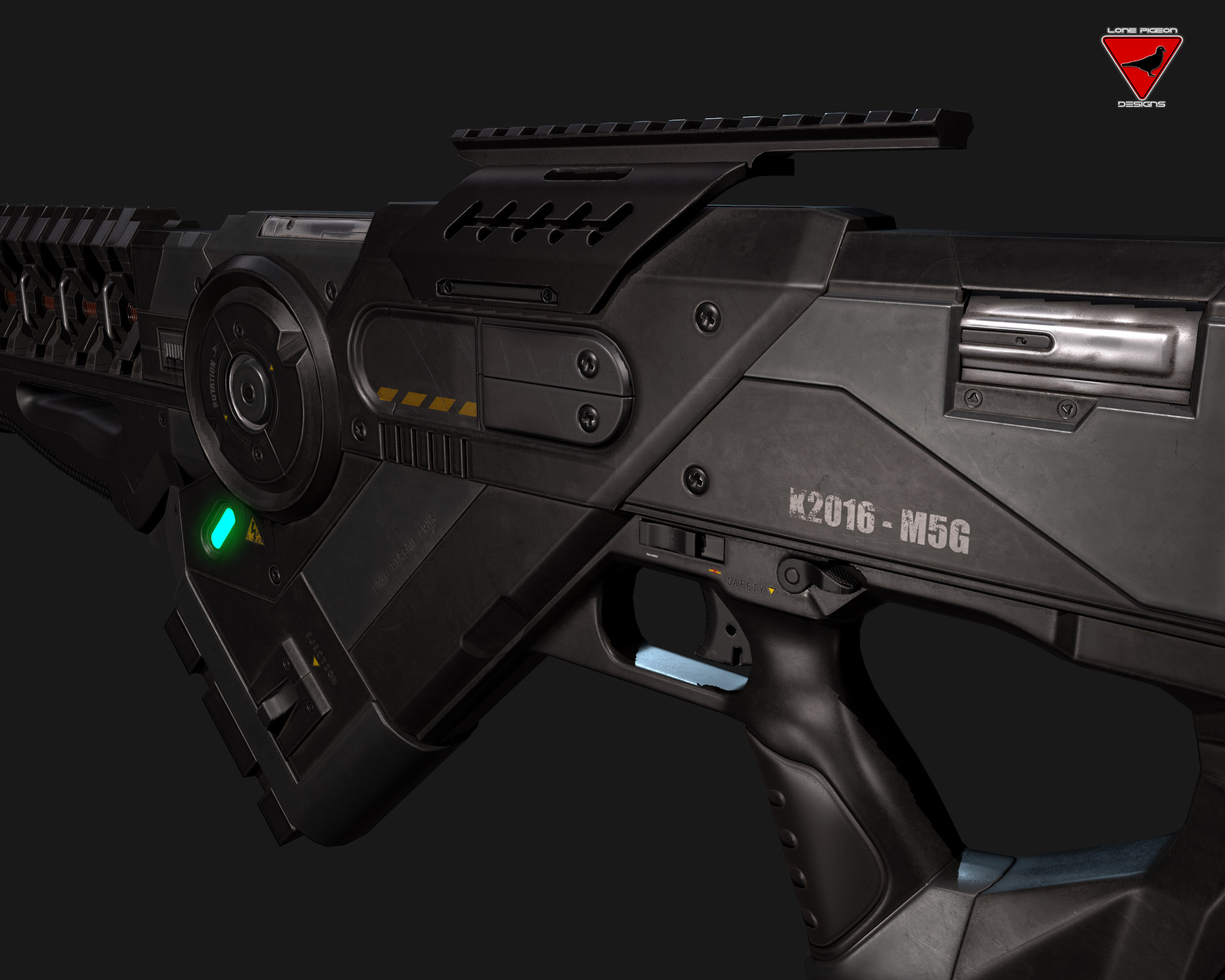 ArtStation Gauss Rifle