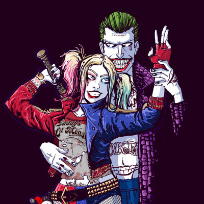 ArtStation - MAD LOVE(Harley Quinn+Joker)