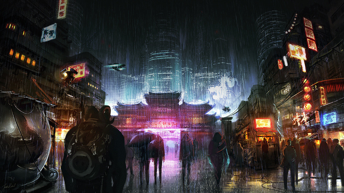 ArtStation - Shadowrun Illustration