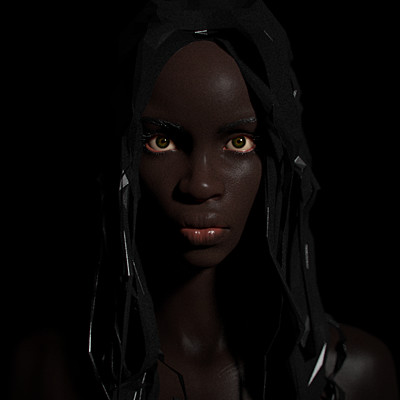 ArtStation - African Female Basemesh 01