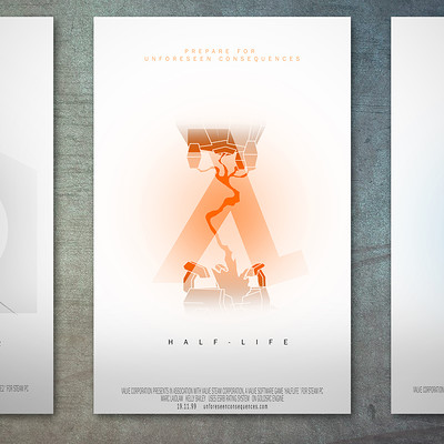 Half-Life Film Poster Series