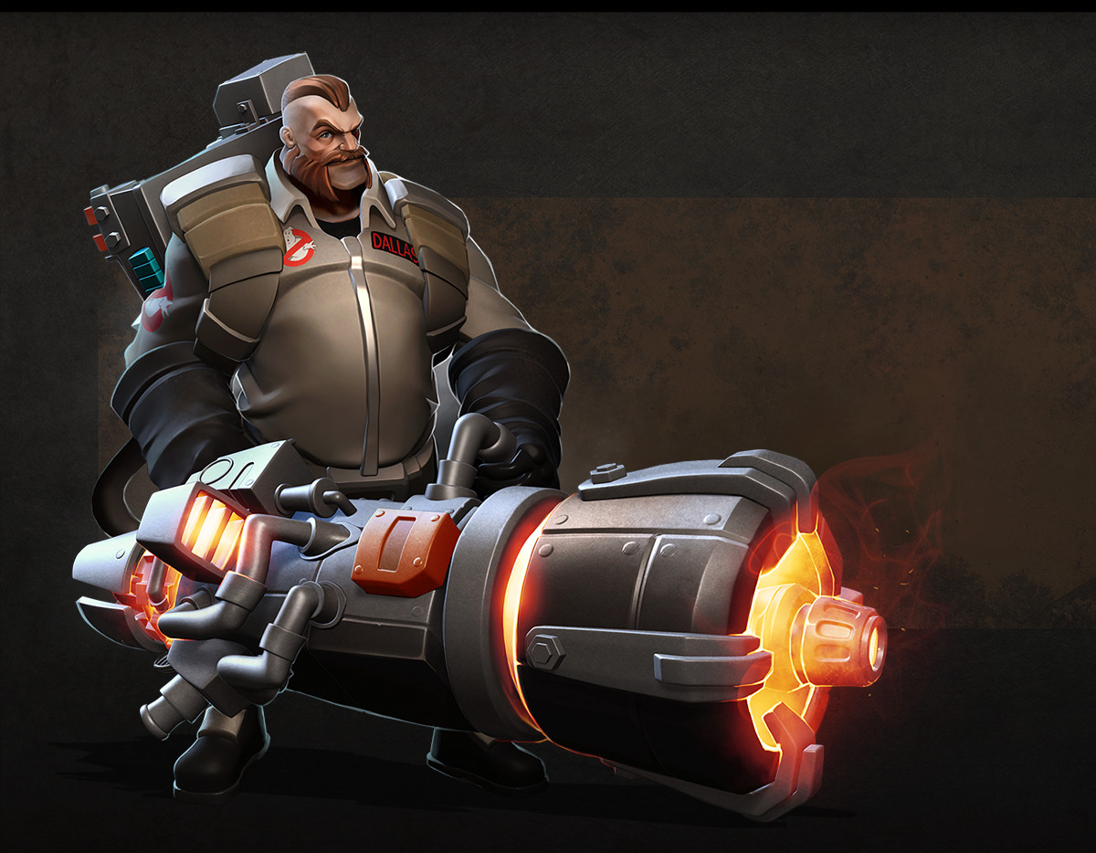 ArtStation Ghostbusters game models