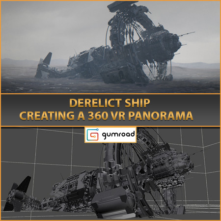 Derelict Ship - 360 VR PANORAMA