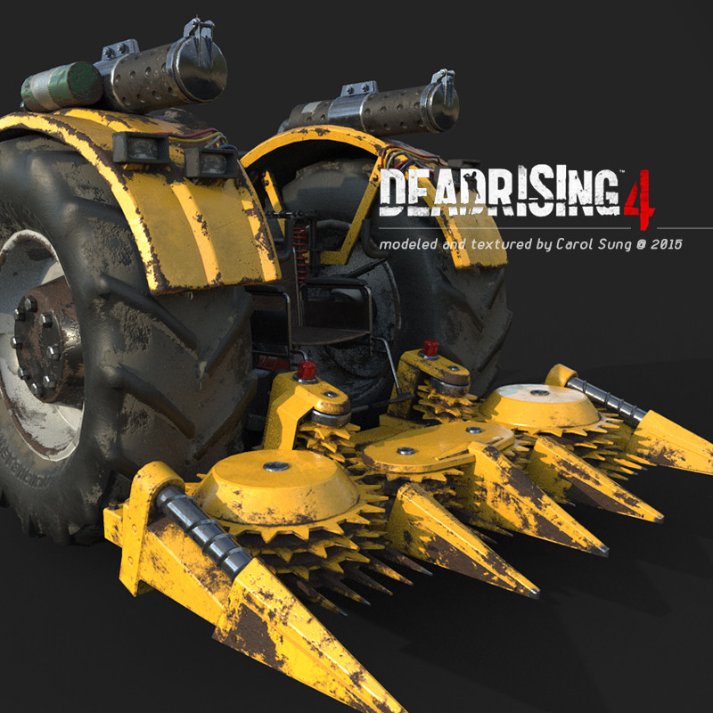 Artstation Dead Rising 4 Combo Vehicle Tread Maker