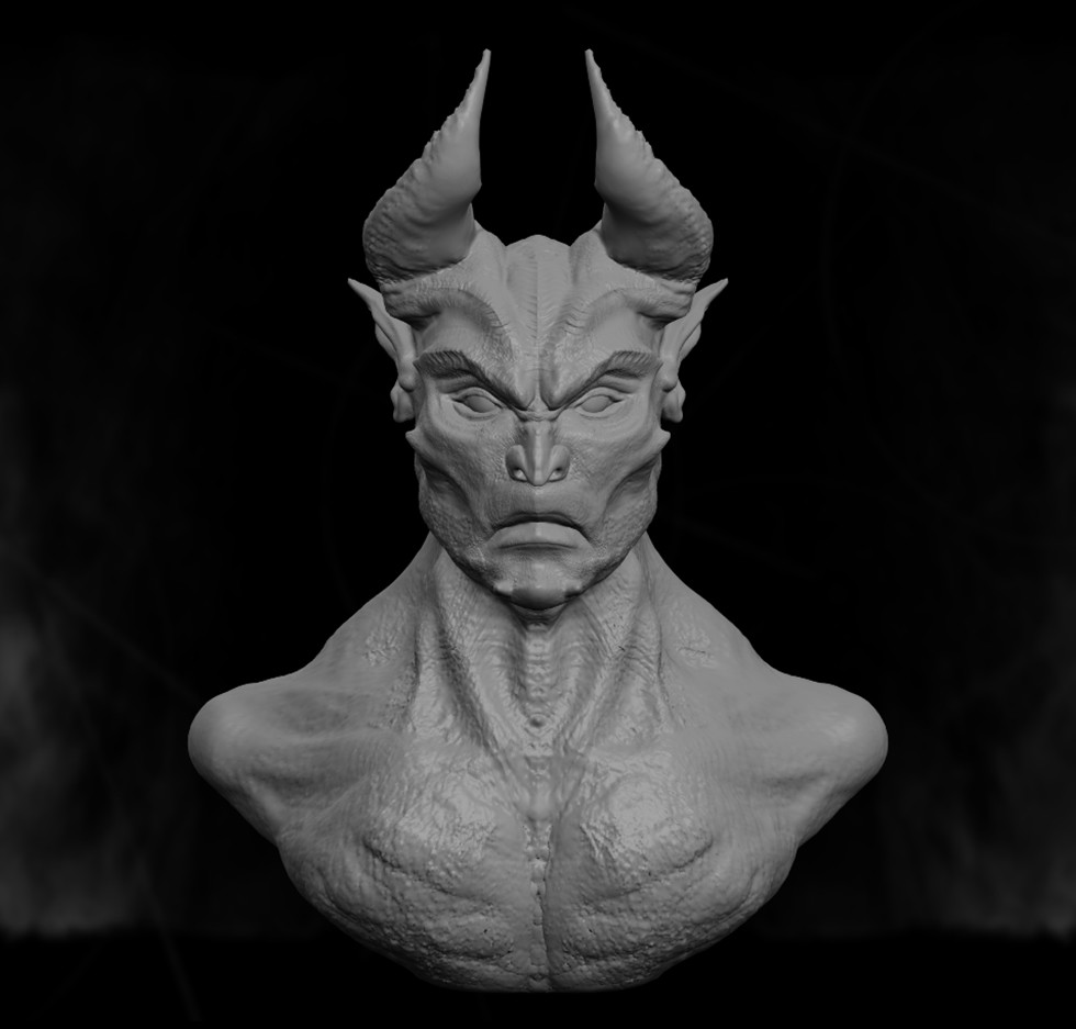 ArtStation - Demon, Chuck Leone