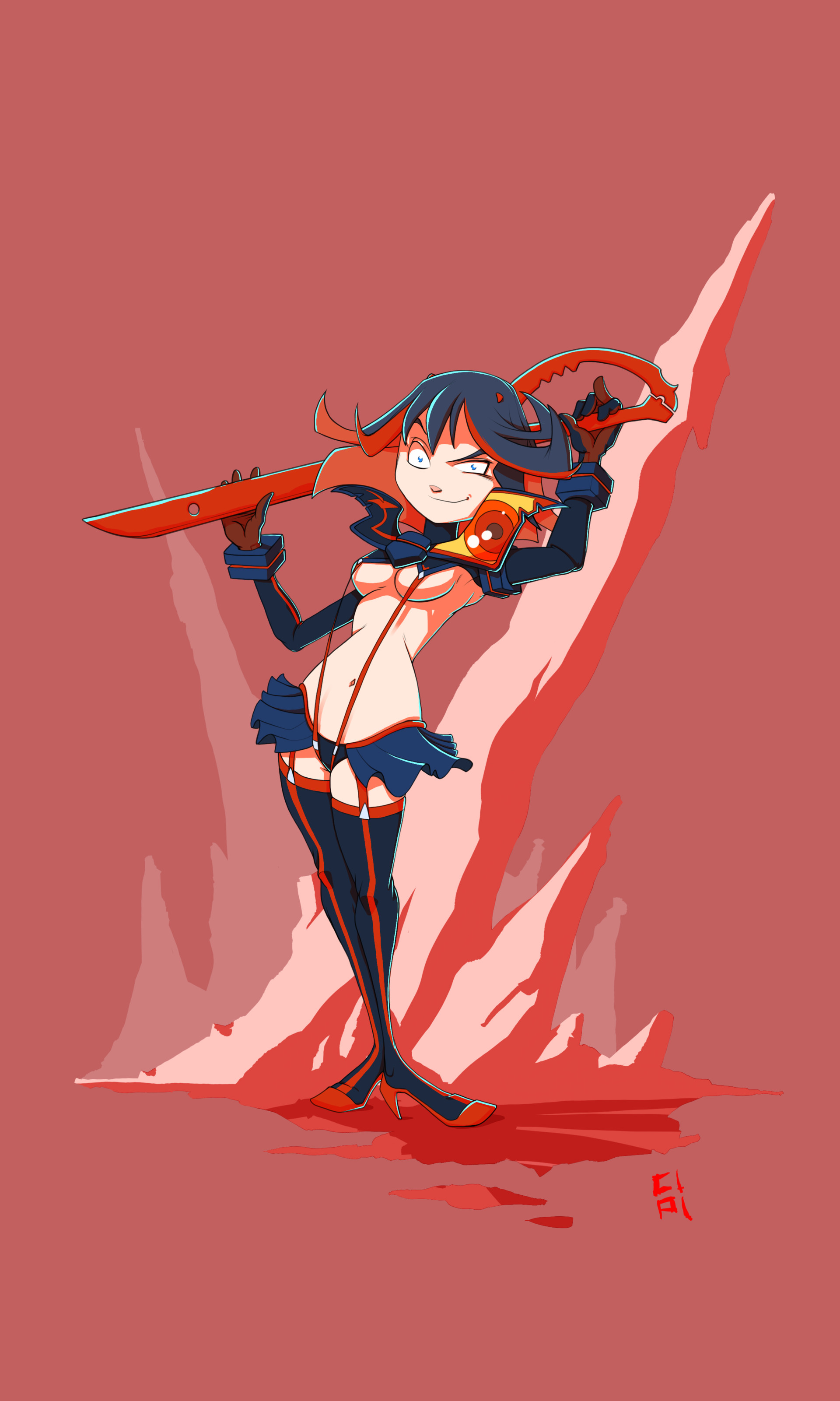 Ryuko Matoi - Kill La Kill, Cipi PiC 