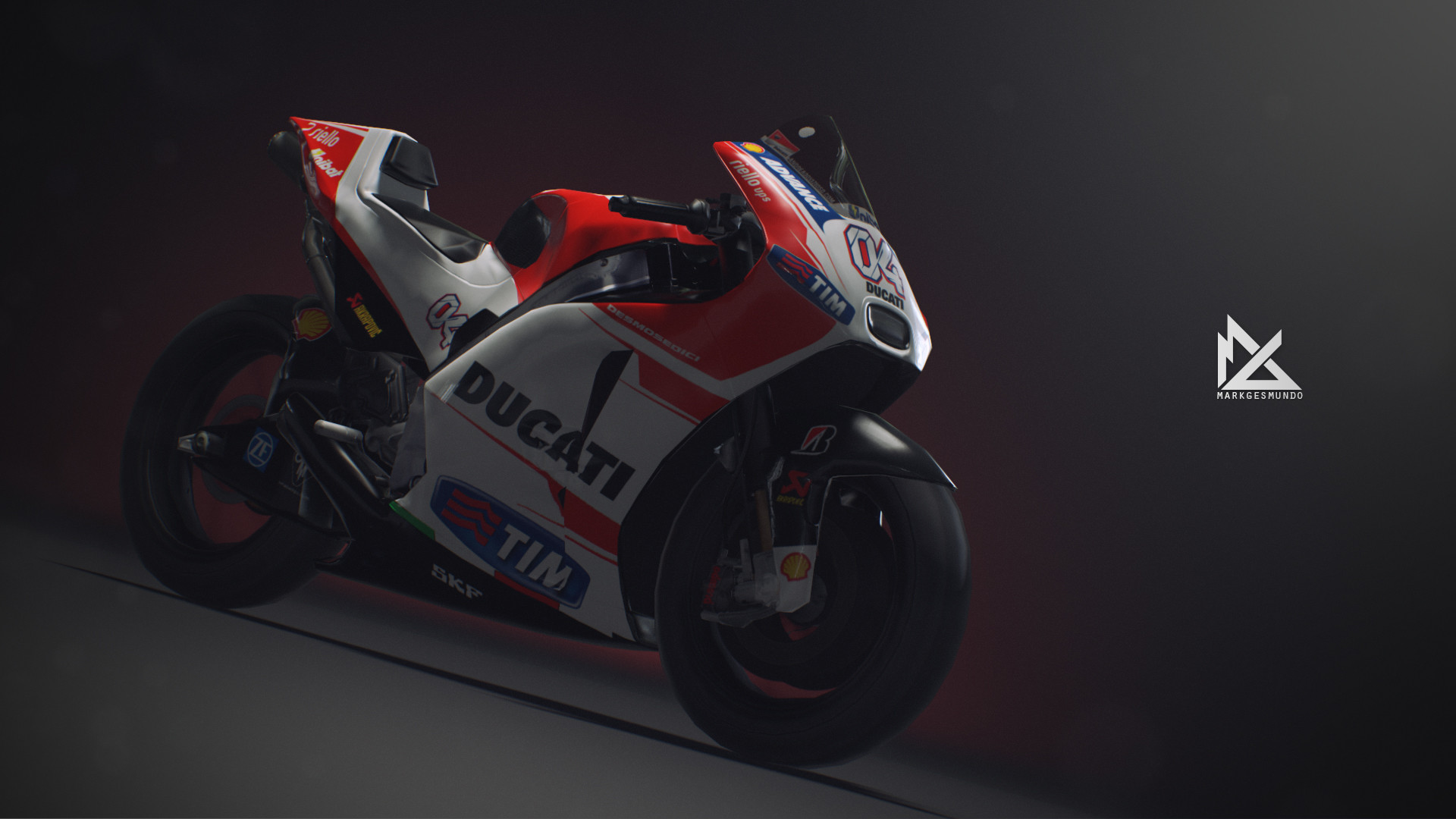 ArtStation - MotoGP Championship Racing (Mobile Game) - Ducati GP15