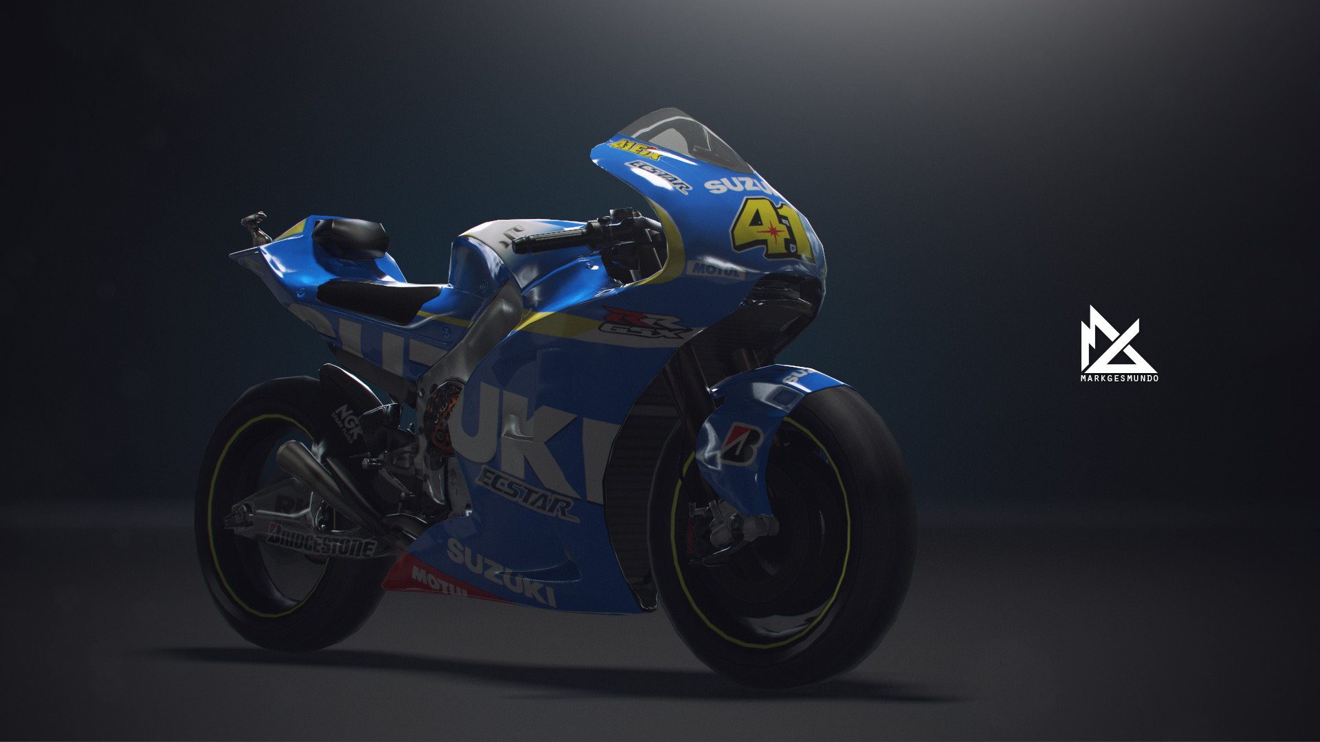 ArtStation - MotoGP Championship Racing (Mobile Game) | Suzuki GSX-RR