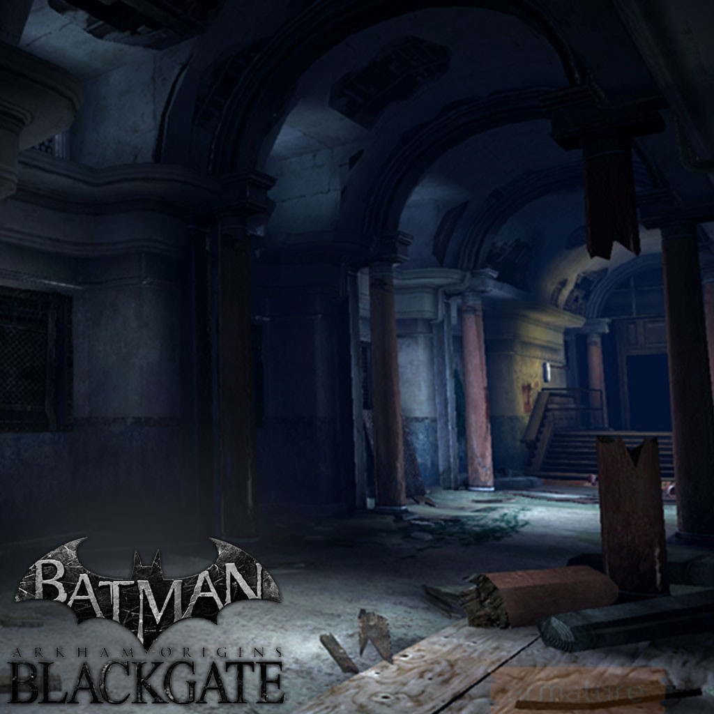 Batman: Arkham Origins Blackgate - Administration Hall A