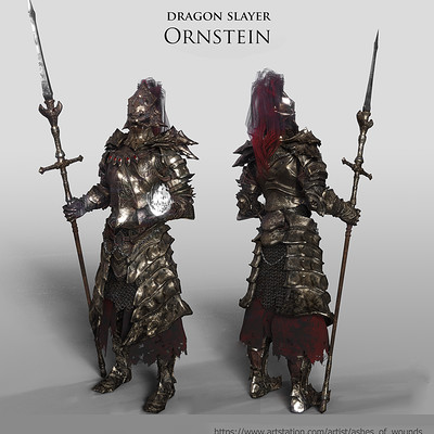 ArtStation - Brass Armor (Commission- Dark Souls)