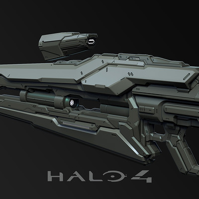 Halo 4 Knight Rifle