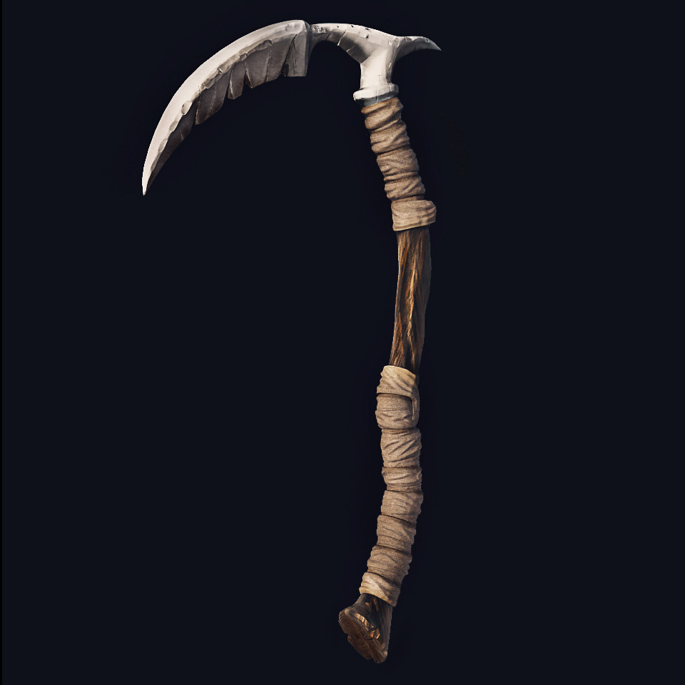 ArtStation - Bone scythe