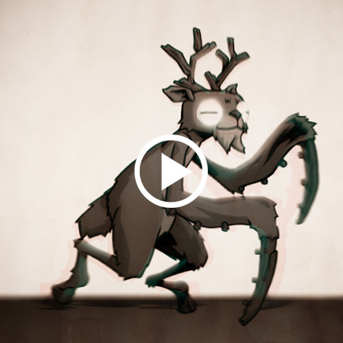 ArtStation Goat Mantis Walk Cycle
