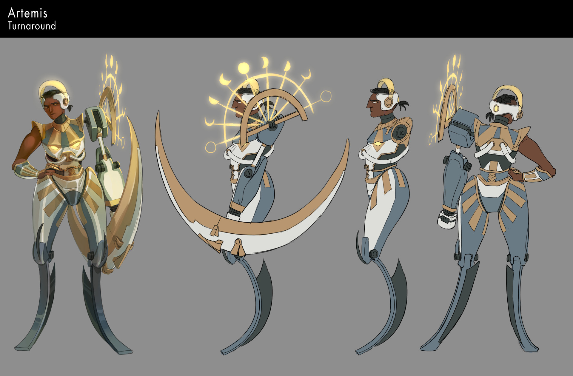 PermaDeath Opera - Artemis Character Design