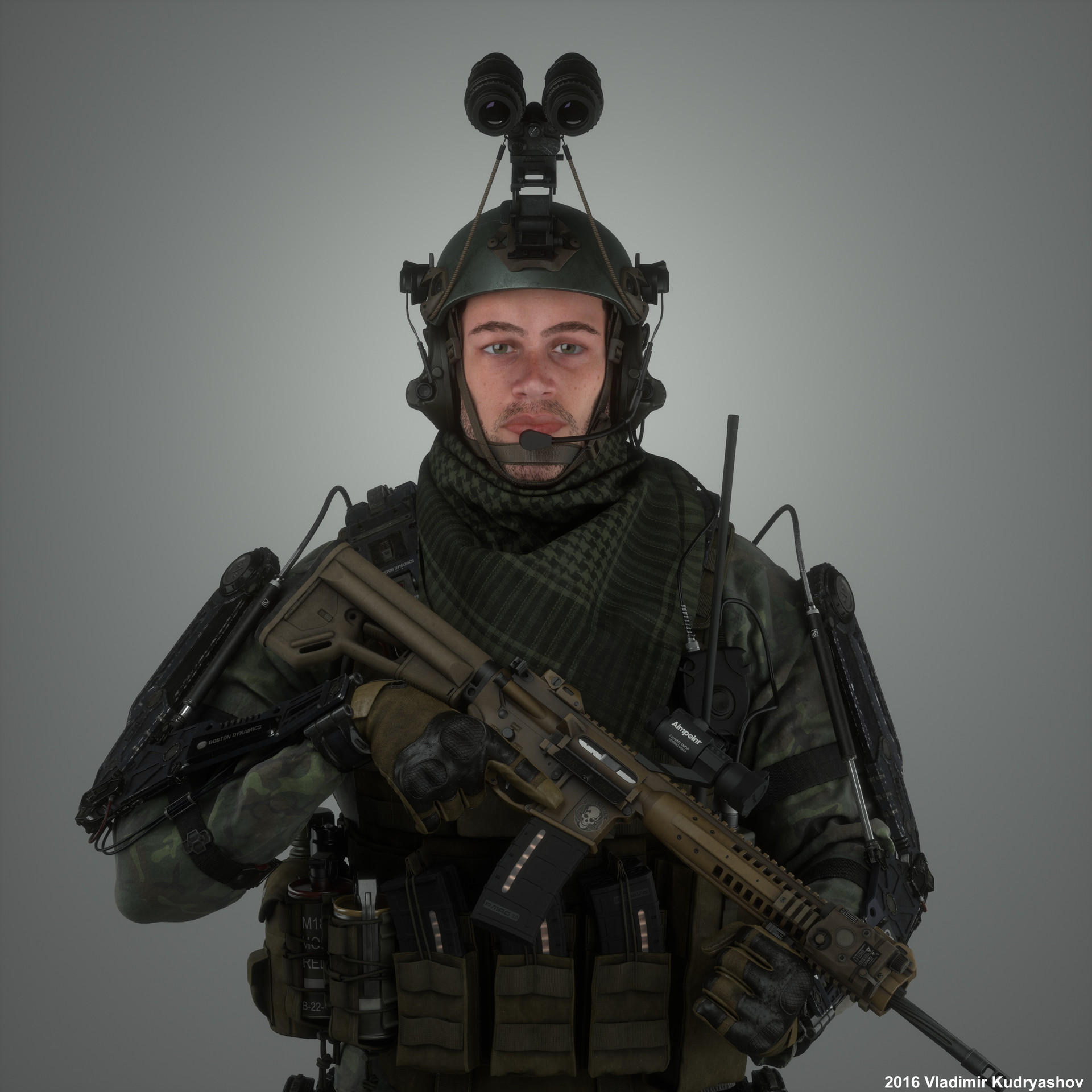 ArtStation - PMC Soldier