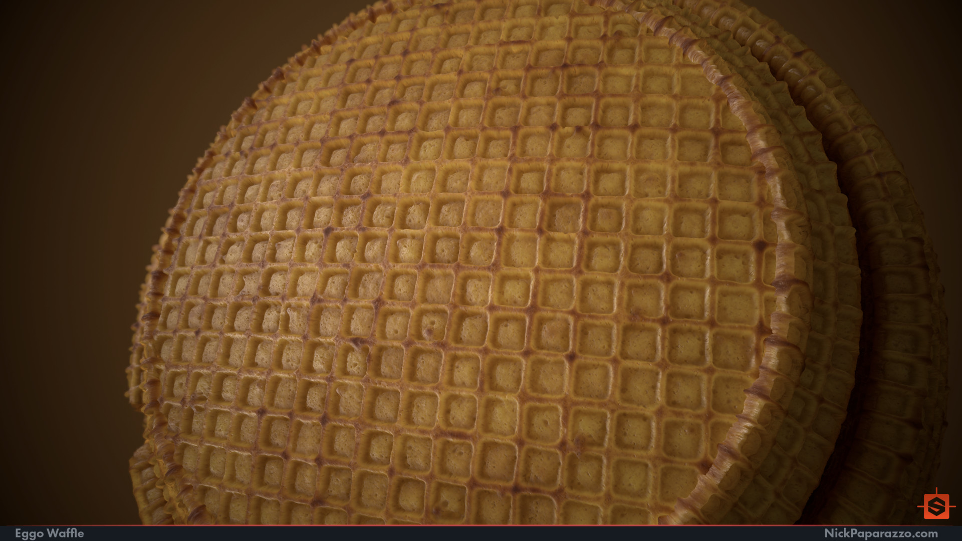 ArtStation - Eggo Waffle - Substance Designer