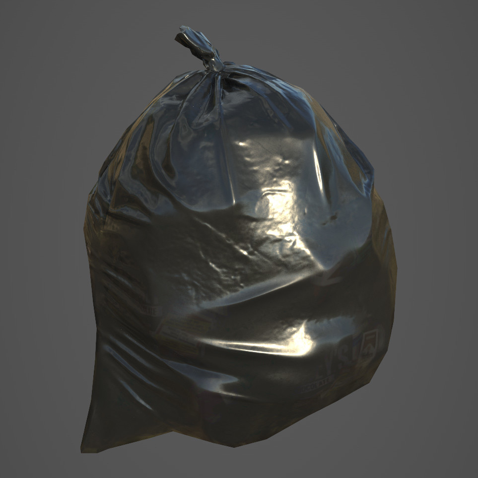 Marvelous Designer Trash Bag 