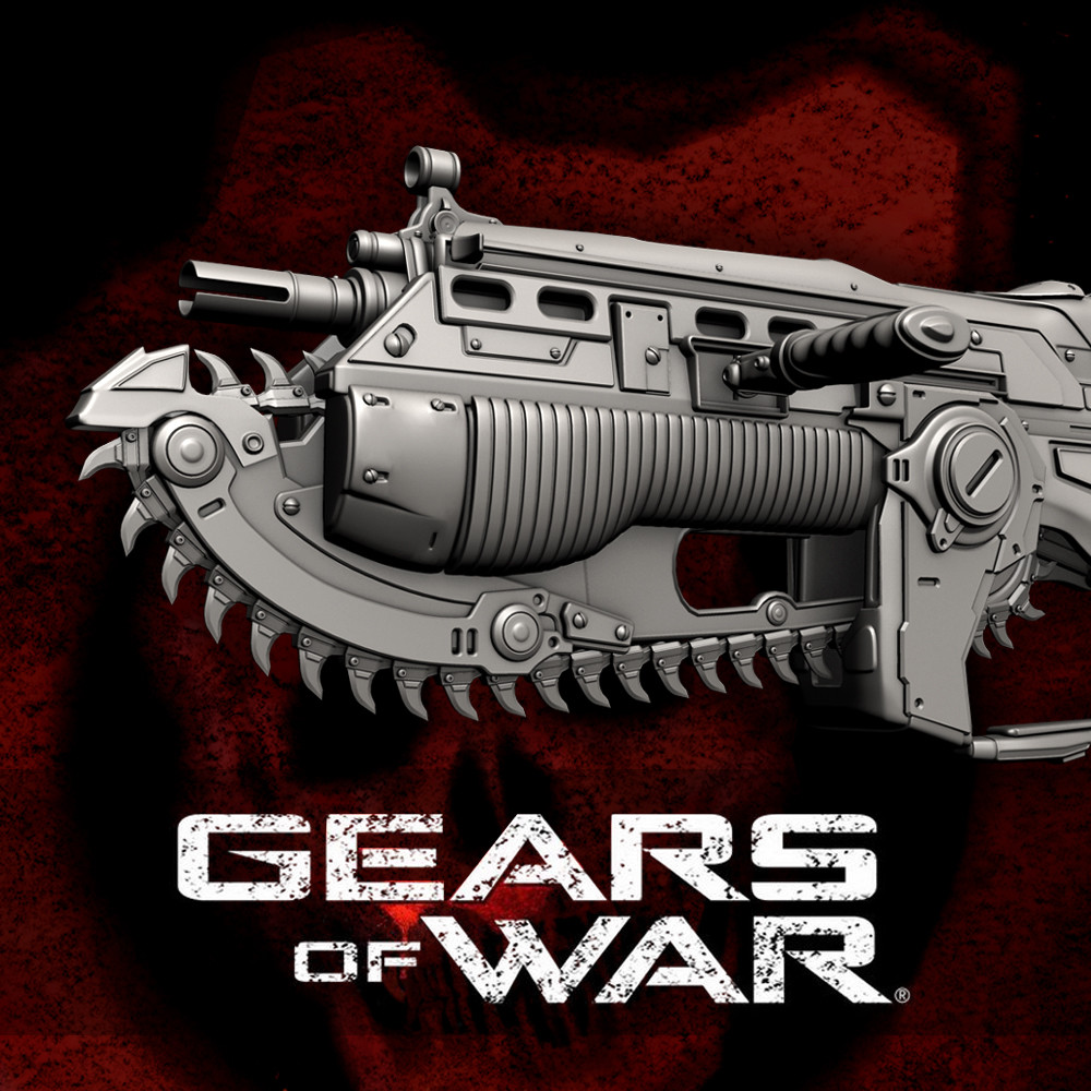 ArtStation Gears of War Weapons