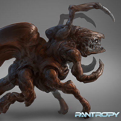 ArtStation - Pantropy: predator creature 1 design