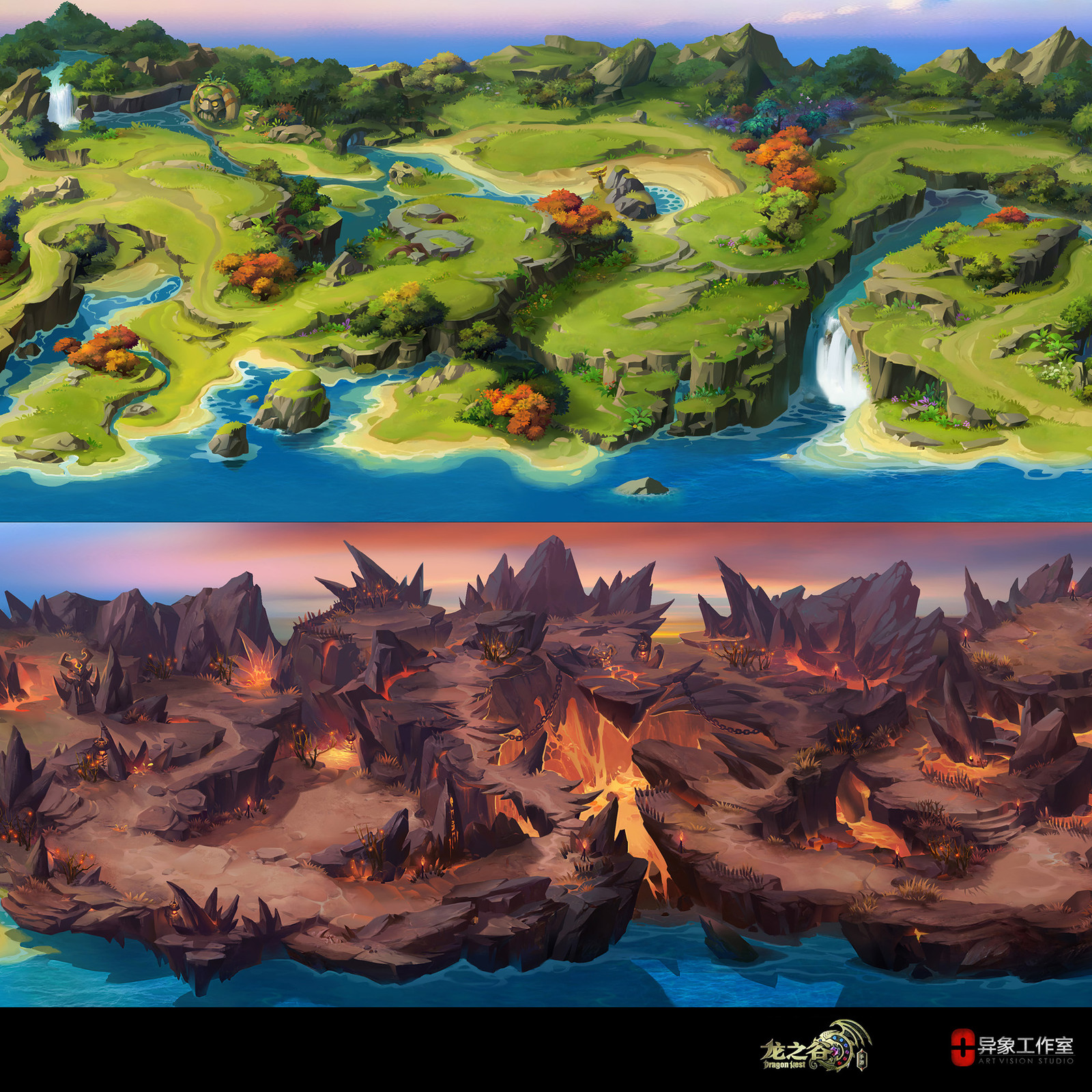 Dawnpu at Art vision studio - Map Design / 地图规划设计