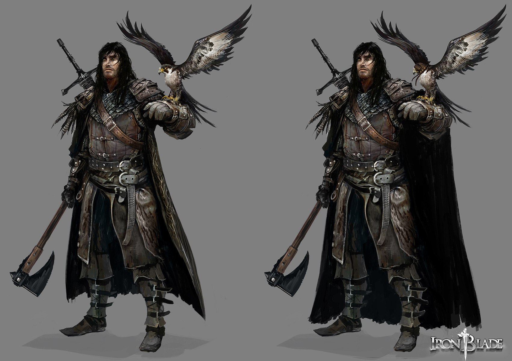 ArtStation Iron Blade Character Design