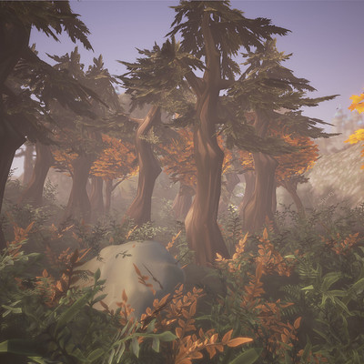 ArtStation - Elven Forest