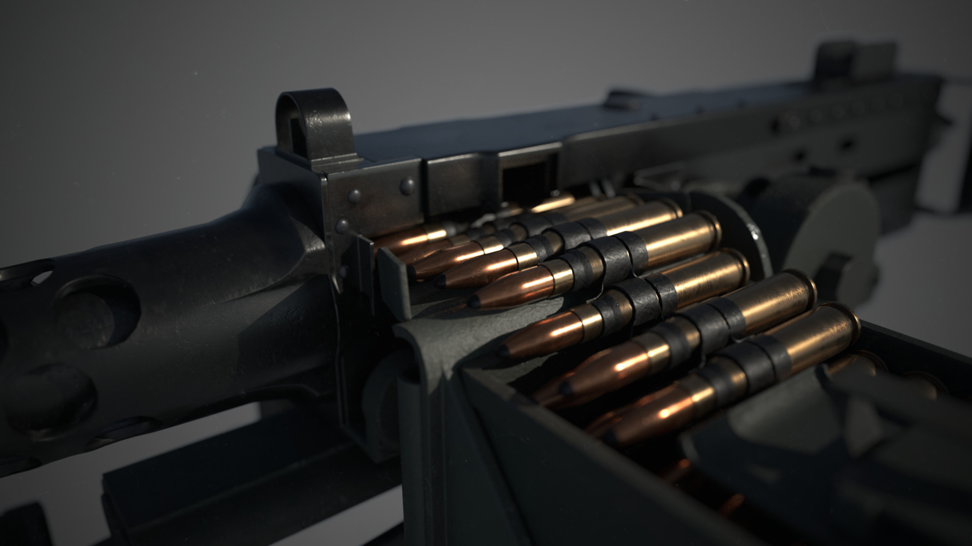 ArtStation - M2 Browning (M2HB) Heavy Machine Gun